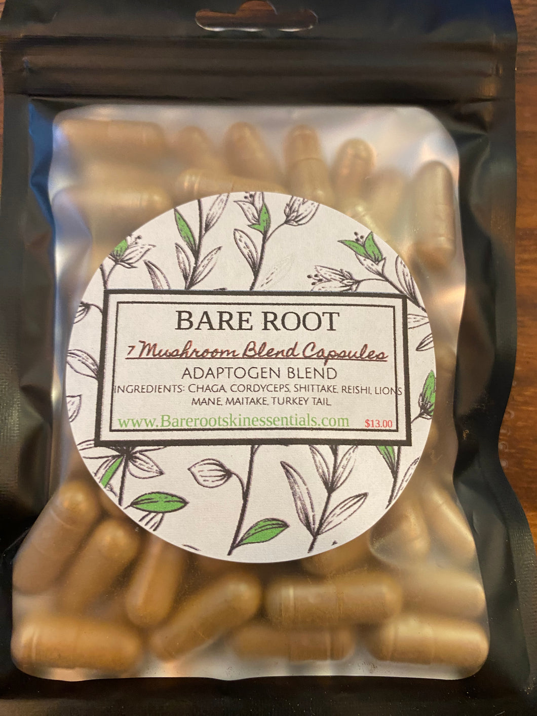 7 Mushroom Adaptogen Capsules