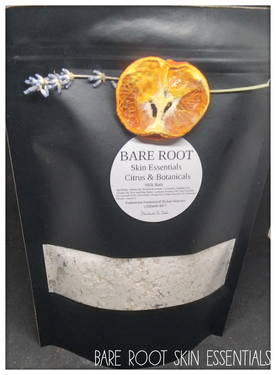 Citrus and Botanicals Milk and Oat Bath