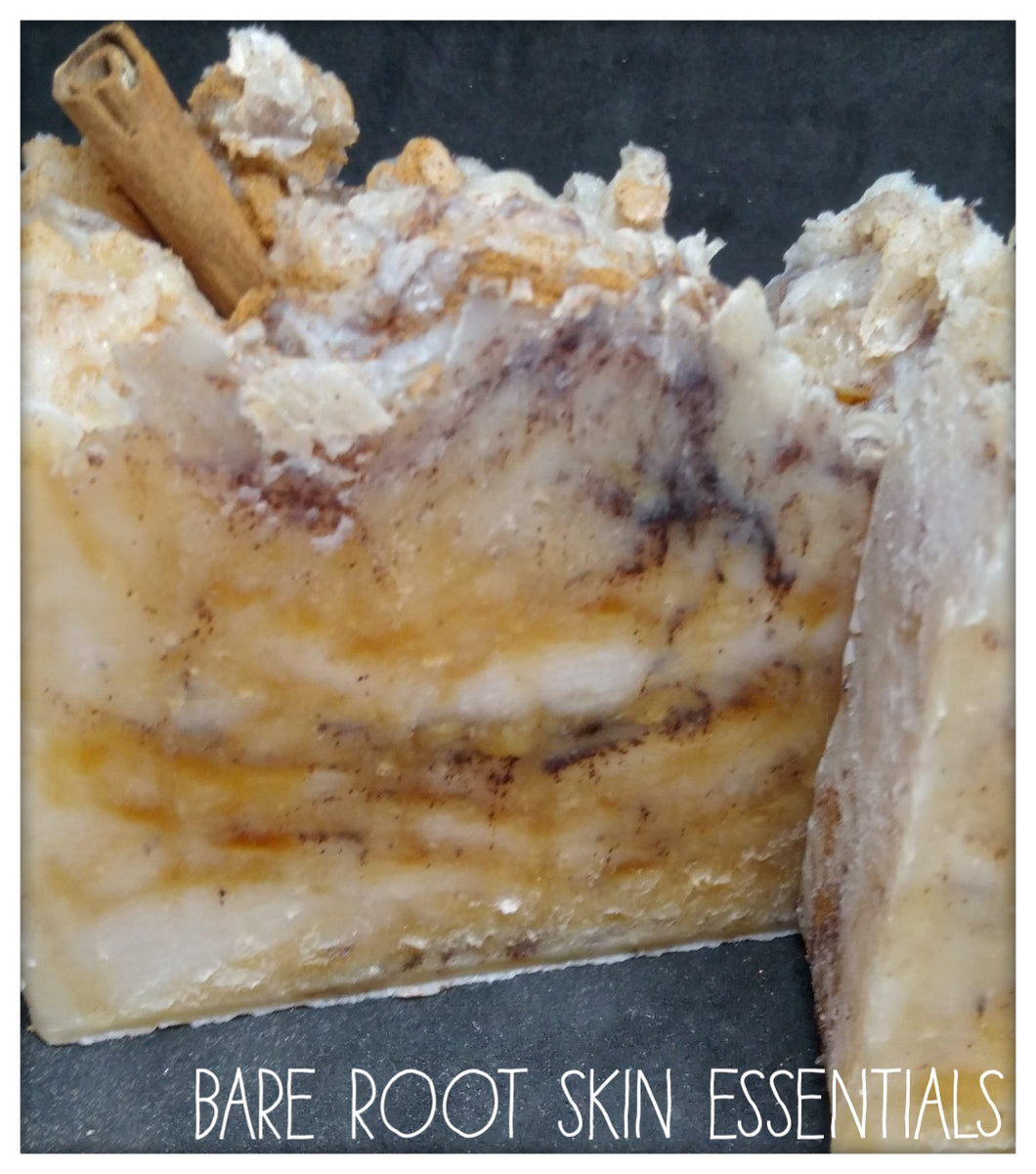 Cinnamon Milk and Honey Oatmeal Soap