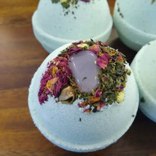Enchant Bath Bombs with Crystal Embed