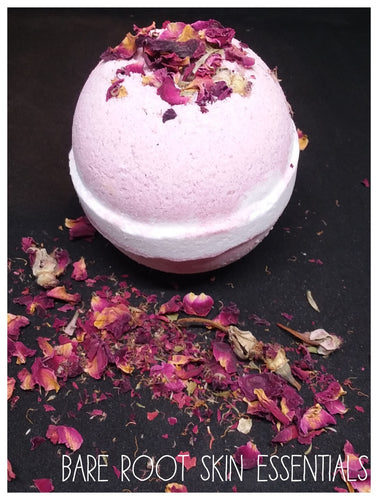 Milk and Roses Bath Bomb