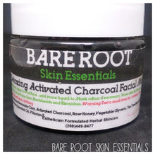 Activated charcoal and Bentonite detoxifying clay mask