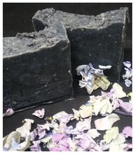 Tea tree and rosemary activated charcoal acne facial bar