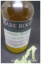 Lemon Balm Face and Body Oil, Lemon Balm Infused Sunflower Oil, Massage, Oil Cleansing