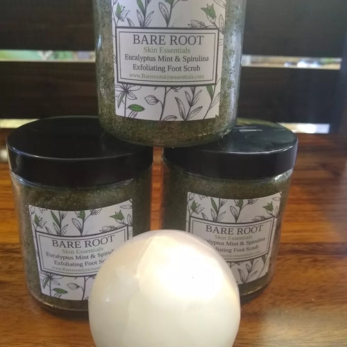 Eucalyptus Spearmint Whipped Foot Scrub